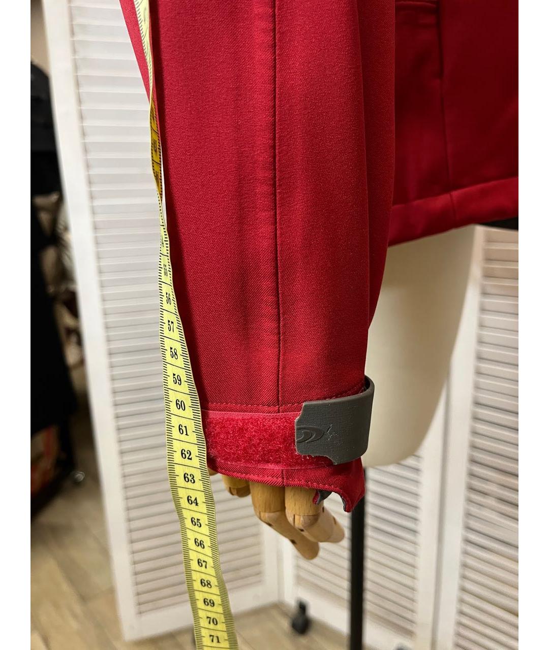 SALOMON Красная полиэстеровая куртка, фото 5