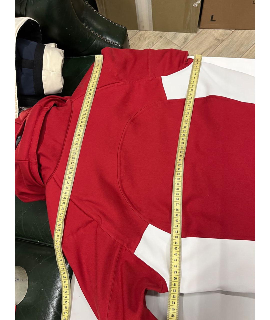 SALOMON Красная полиэстеровая куртка, фото 3