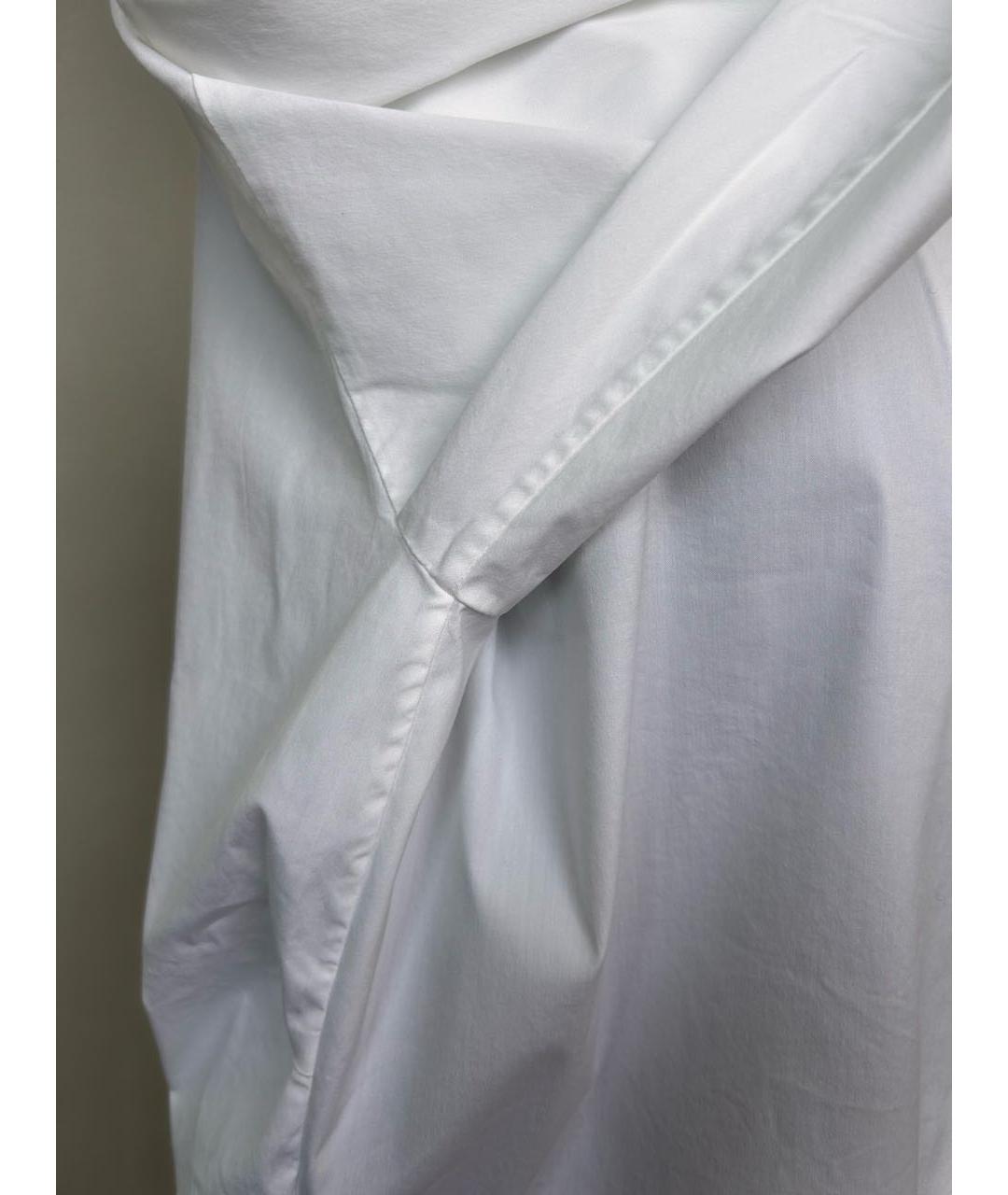 LORENA ANTONIAZZI Белая хлопковая рубашка, фото 6
