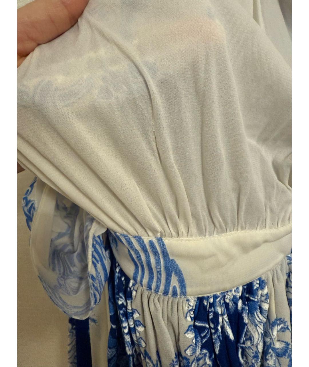 ROBERTO CAVALLI Синее платье, фото 6