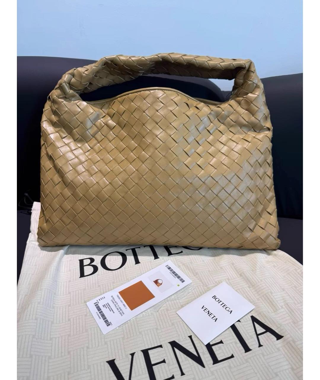 BOTTEGA VENETA Кожаная сумка тоут, фото 2