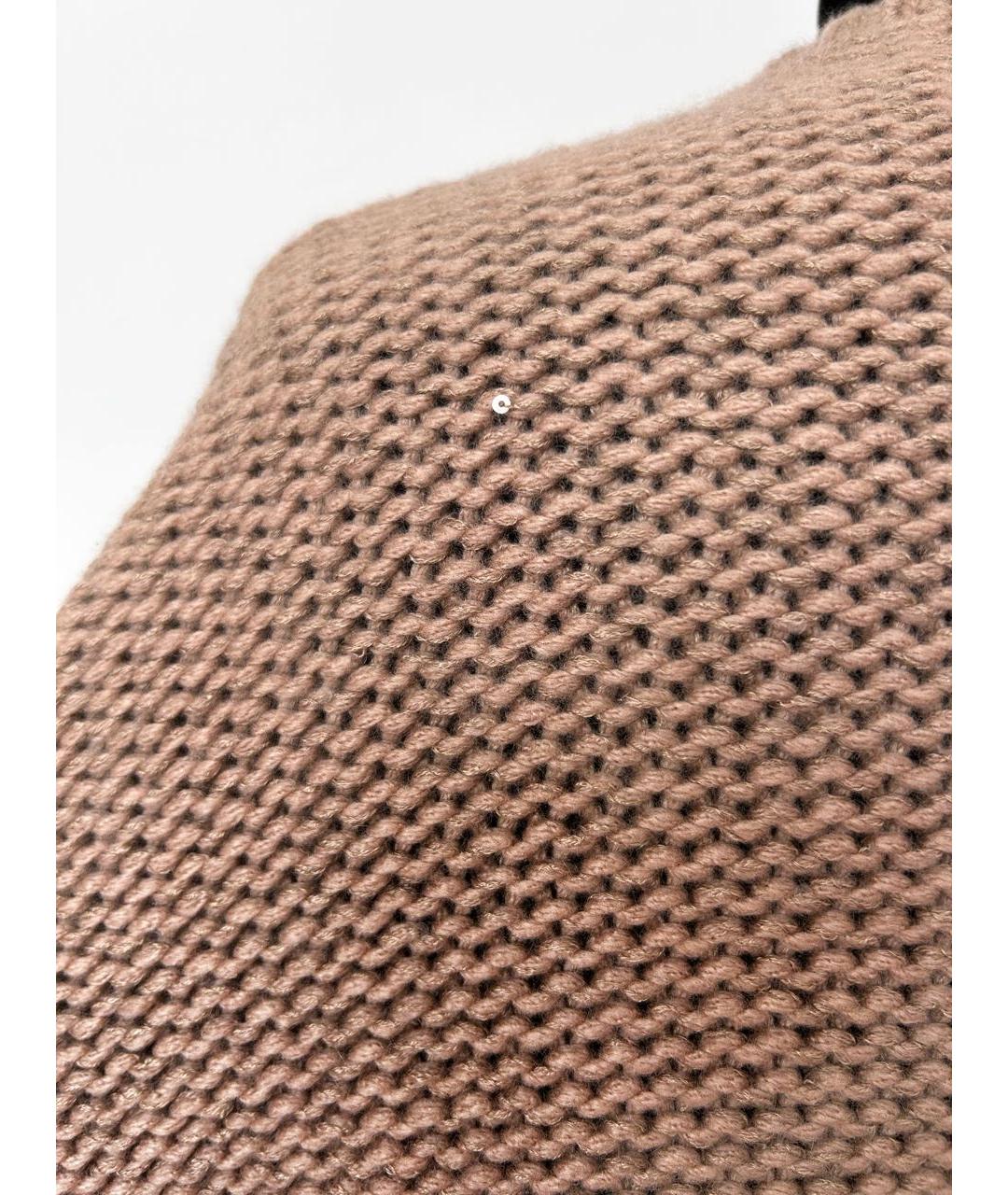 BRUNELLO CUCINELLI Бежевый кашемировый джемпер / свитер, фото 7
