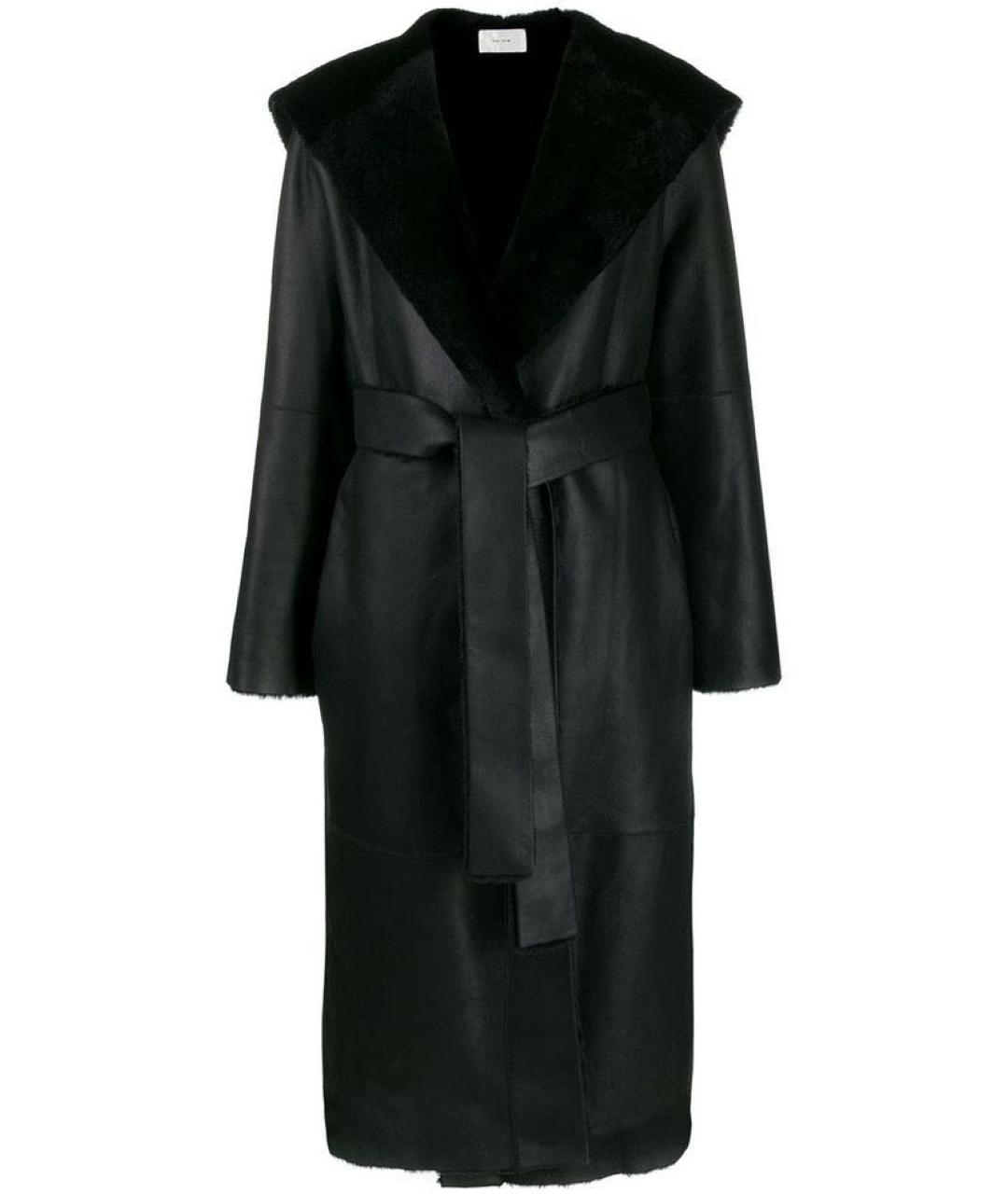 THE ROW Черная замшевая дубленка, фото 1