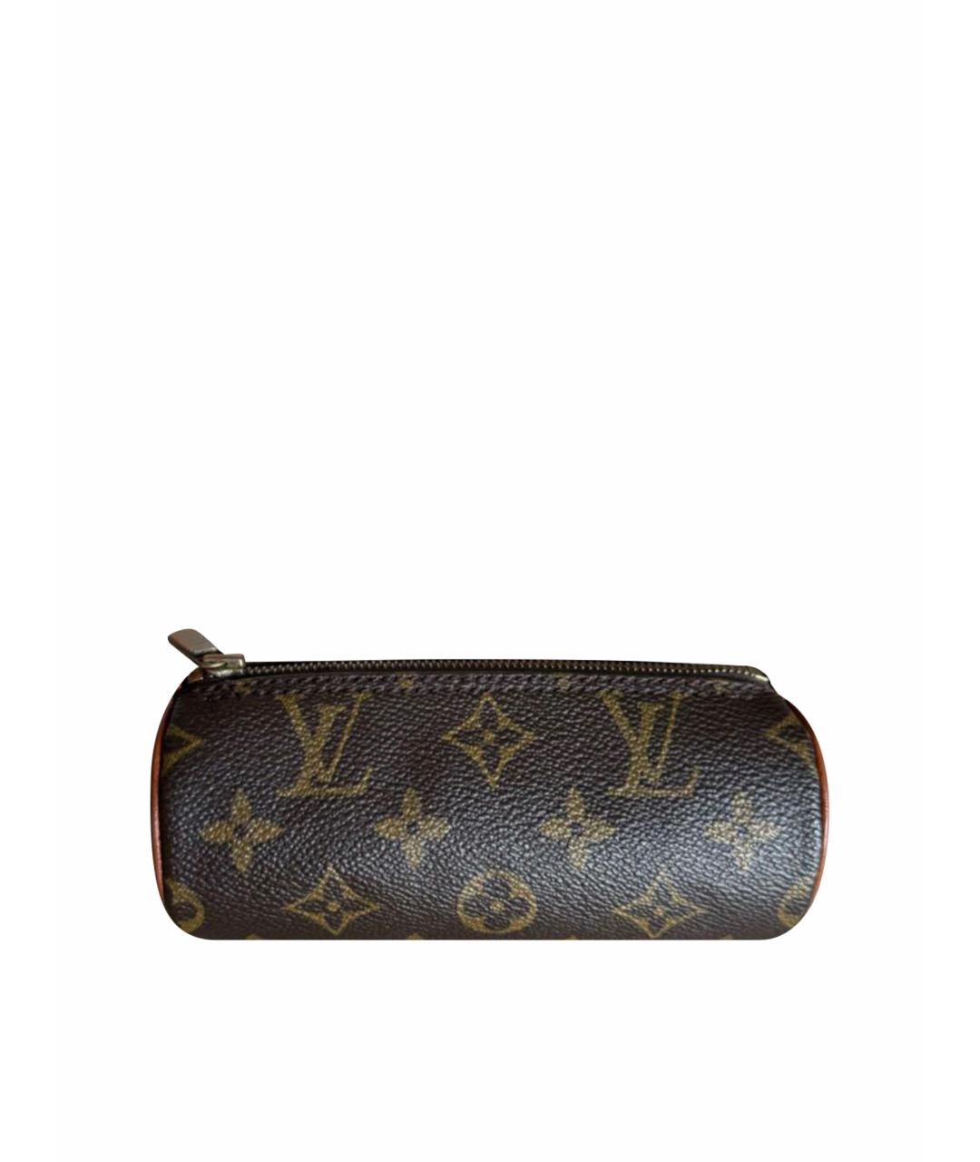 LOUIS VUITTON Коричневая сумка с короткими ручками, фото 1