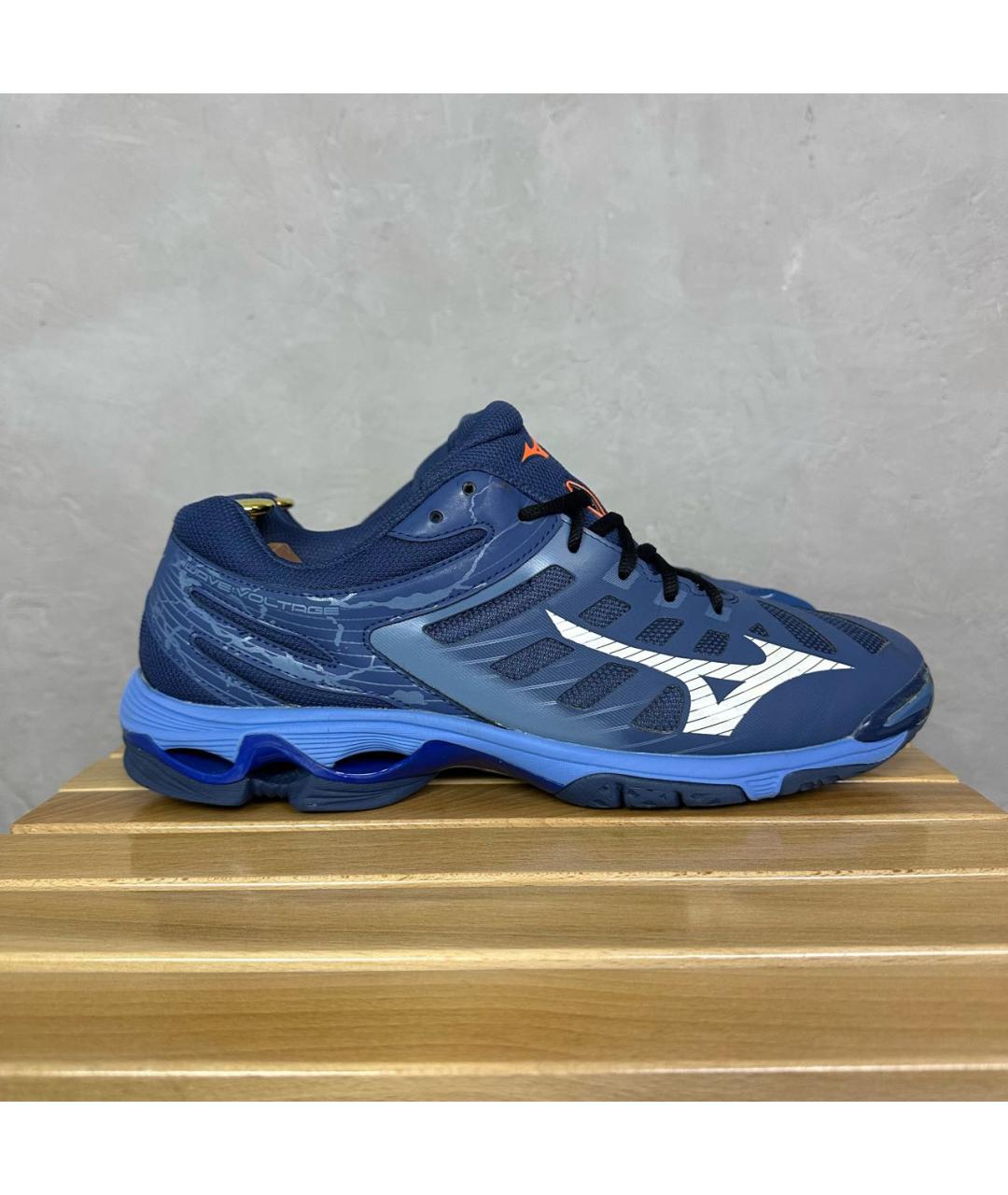 MIZUNO Синие низкие кроссовки / кеды, фото 9