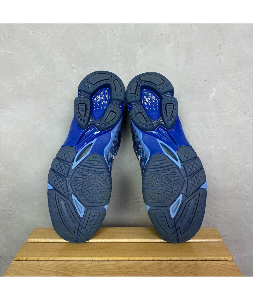 MIZUNO Синие низкие кроссовки / кеды, фото 7