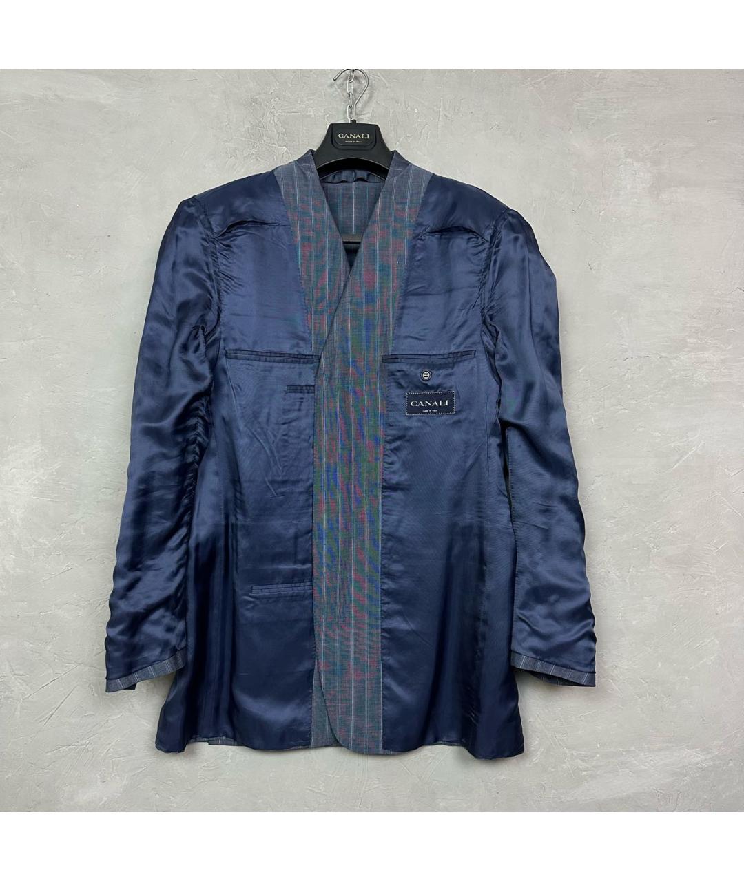 CANALI Синий классический костюм, фото 5