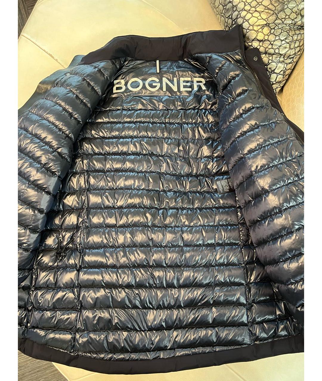 BOGNER Темно-синяя полиамидовая куртка, фото 2