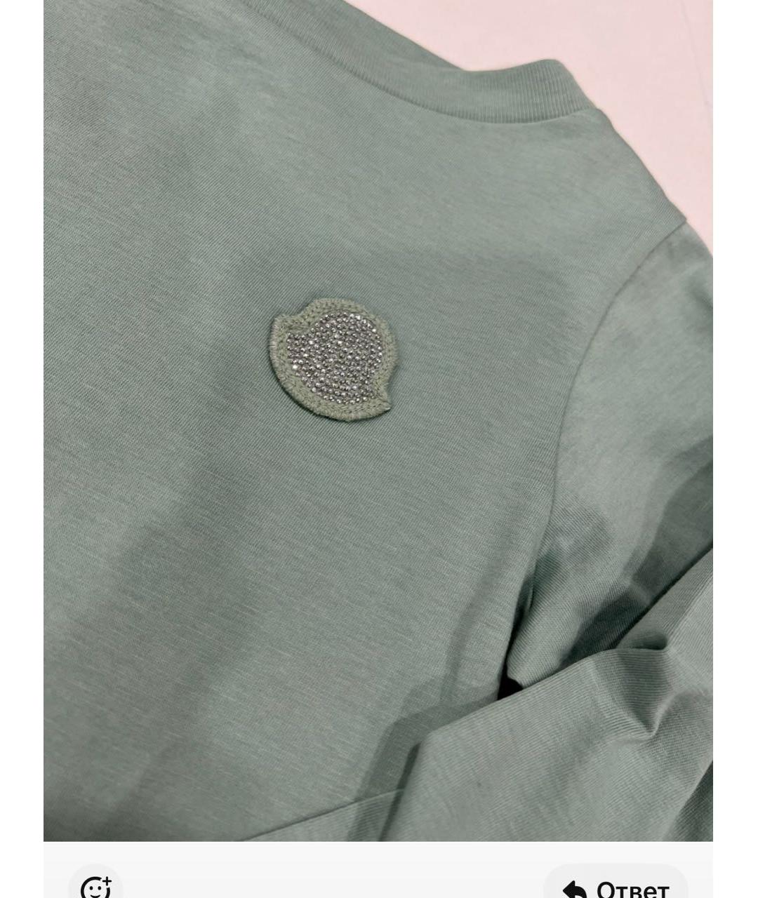 MONCLER Хлопковый детская футболка / топ, фото 3