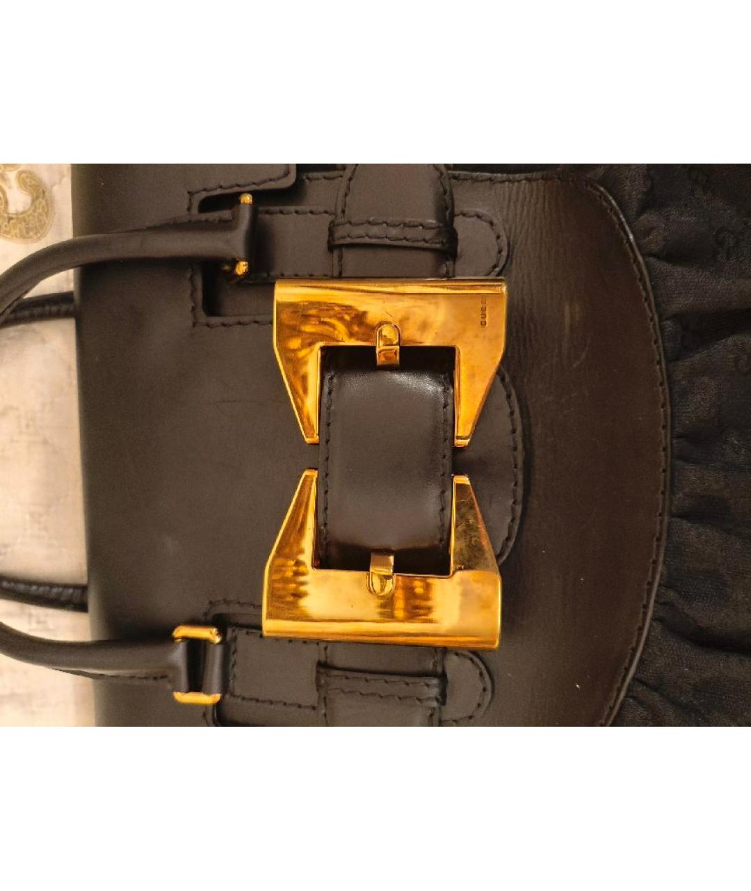 GUCCI Черная сумка с короткими ручками, фото 6
