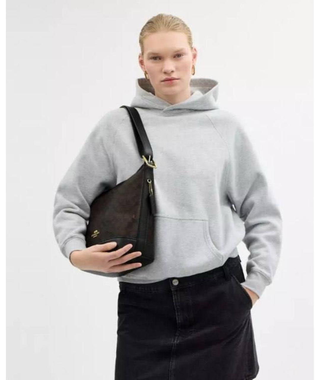 COACH Коричневая сумка через плечо, фото 3