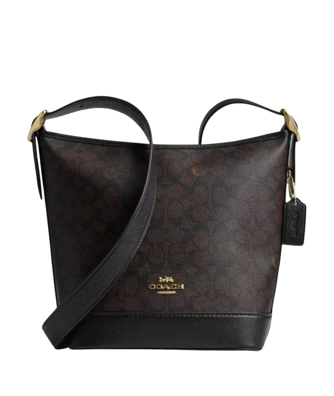 COACH Коричневая сумка через плечо, фото 1