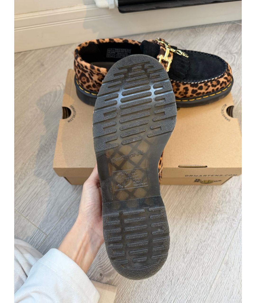 DR. MARTENS Коричневые лоферы, фото 4