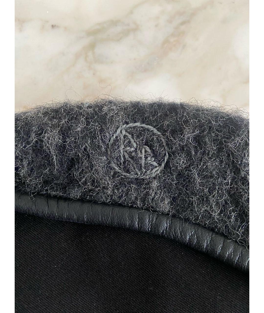 RUSLAN BAGINSKIY Серая шерстяная шапка, фото 2