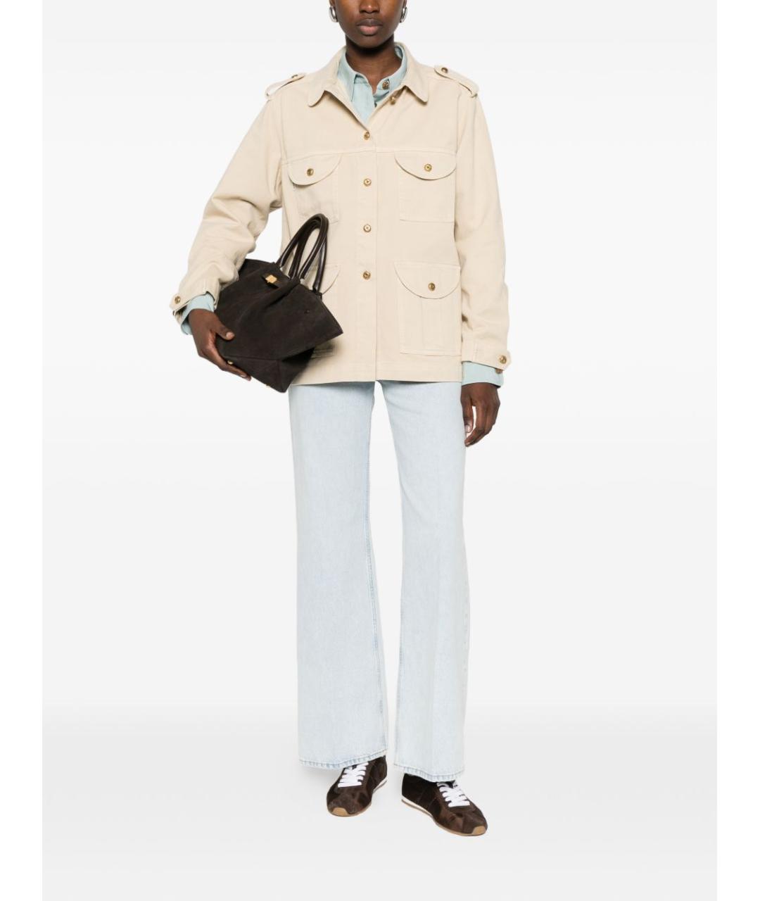 BLAZE MILANO Бежевая хлопковая куртка, фото 2