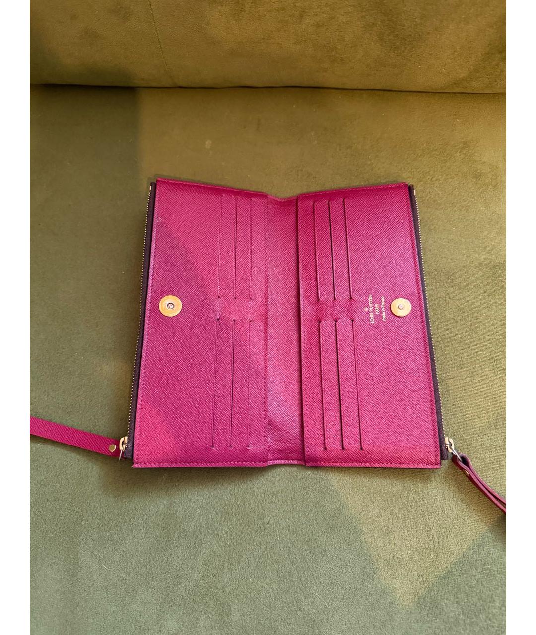 LOUIS VUITTON Бежевый кошелек, фото 5