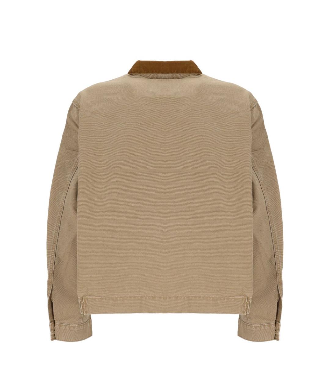 LEVI'S Бежевая хлопковая куртка, фото 2