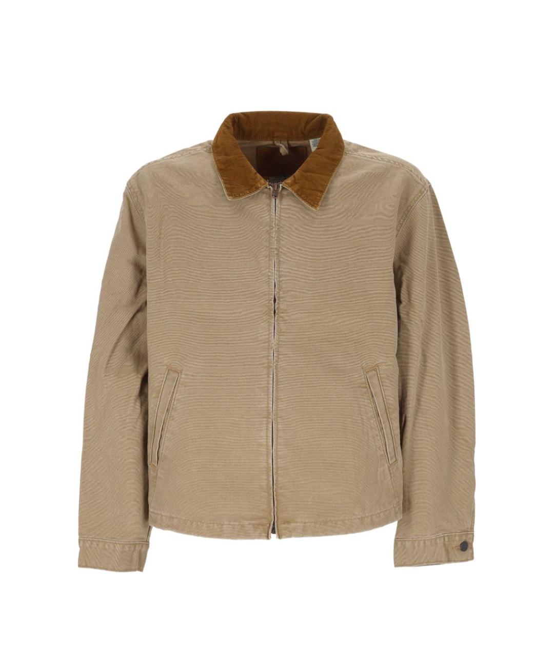 LEVI'S Бежевая хлопковая куртка, фото 1