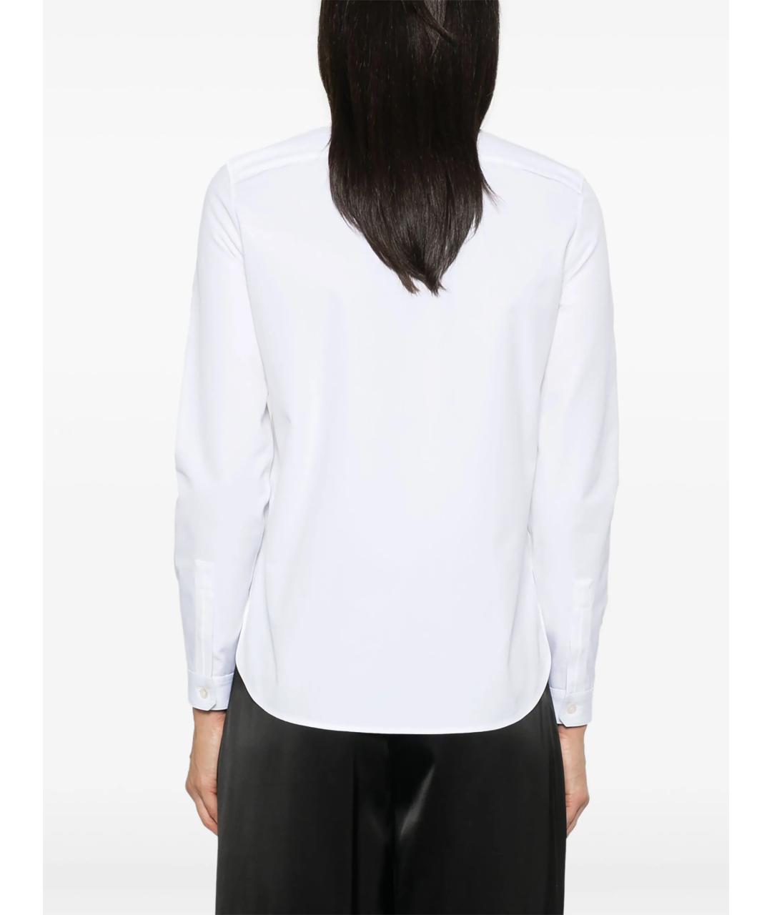 SAINT LAURENT Белая хлопковая рубашка, фото 3