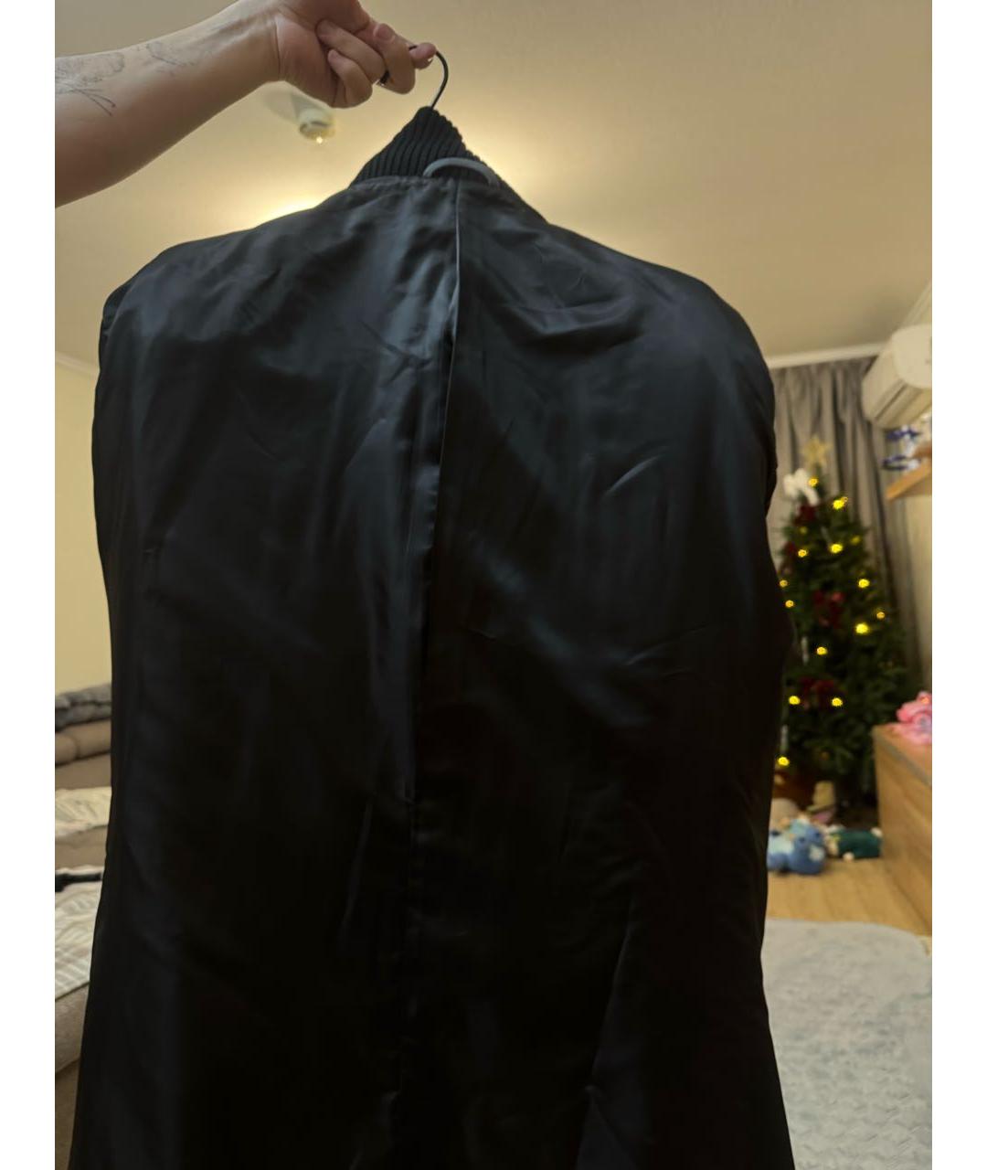 MICHAEL KORS Черное шерстяное пальто, фото 3