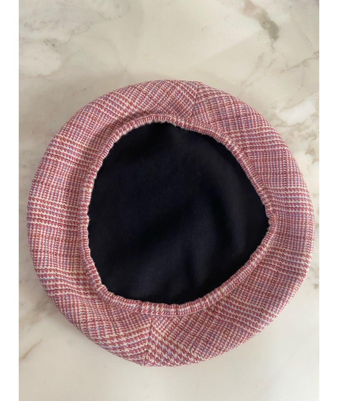 RUSLAN BAGINSKIY Розовая шерстяная шапка, фото 2