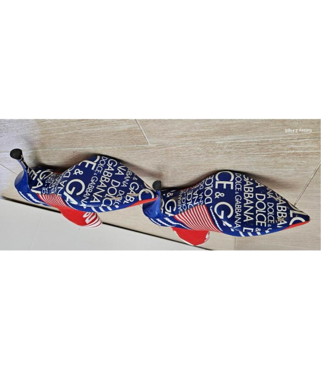 DOLCE&GABBANA Мульти текстильные ботильоны, фото 5