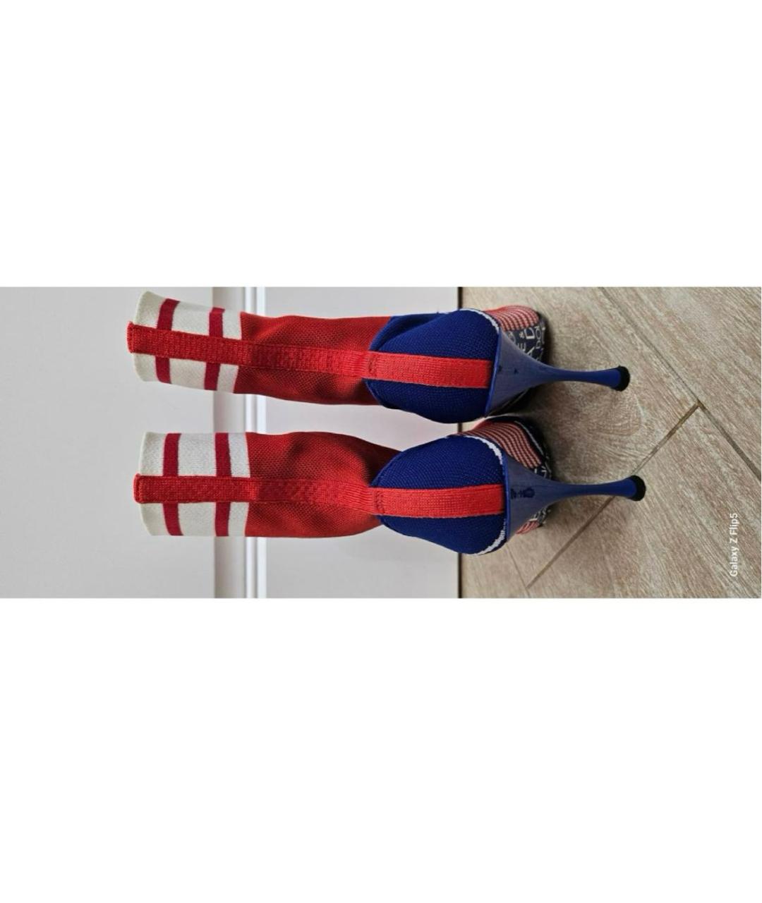 DOLCE&GABBANA Мульти текстильные ботильоны, фото 3