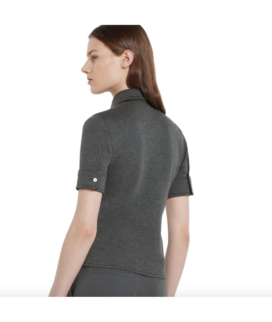 GUCCI Серая шерстяная рубашка, фото 3