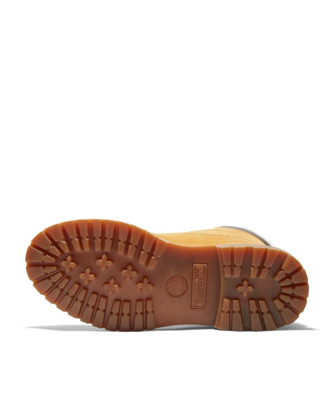 TIMBERLAND Оранжевое нубуковые ботинки, фото 5