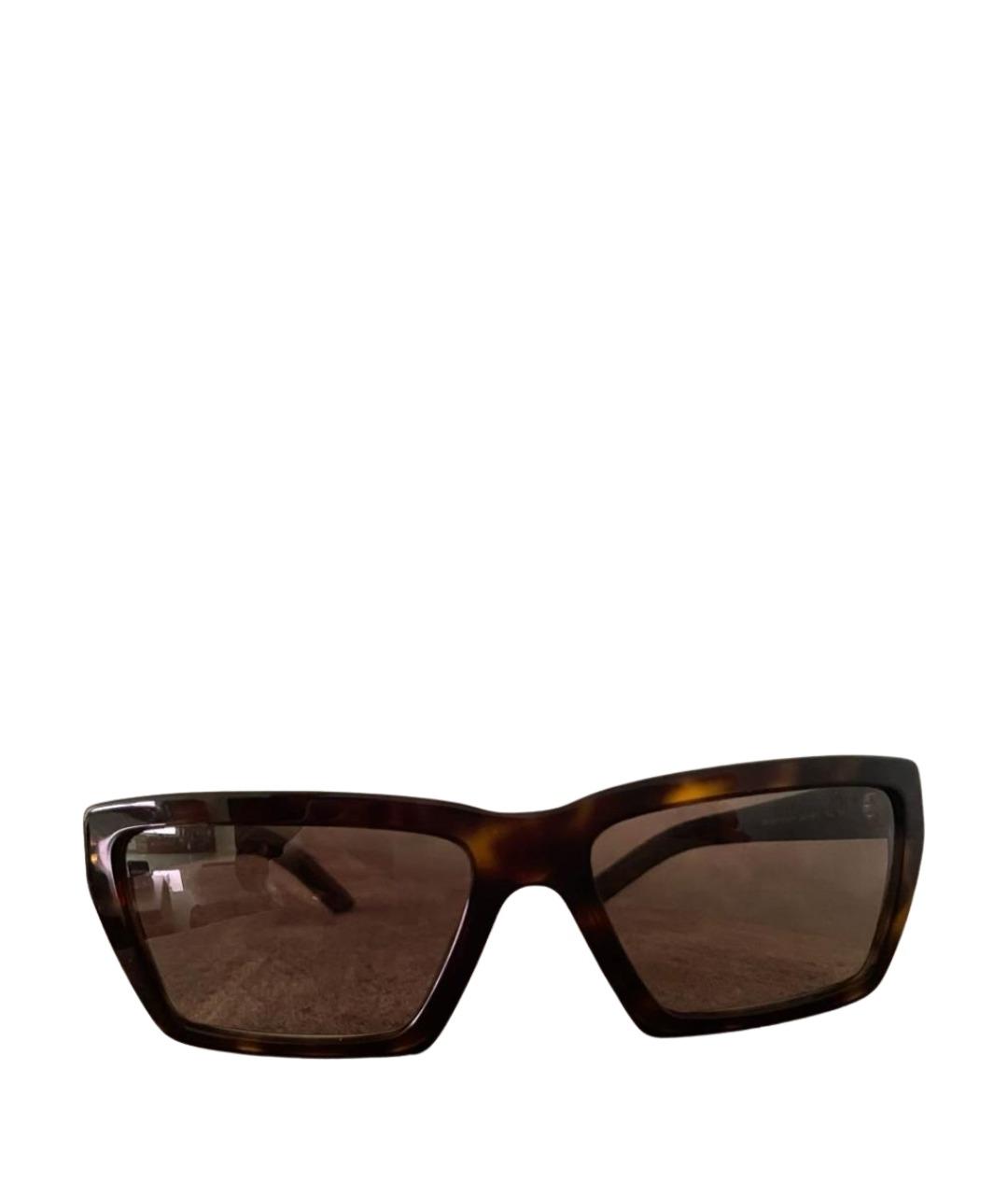 PRADA Коричневые солнцезащитные очки, фото 1