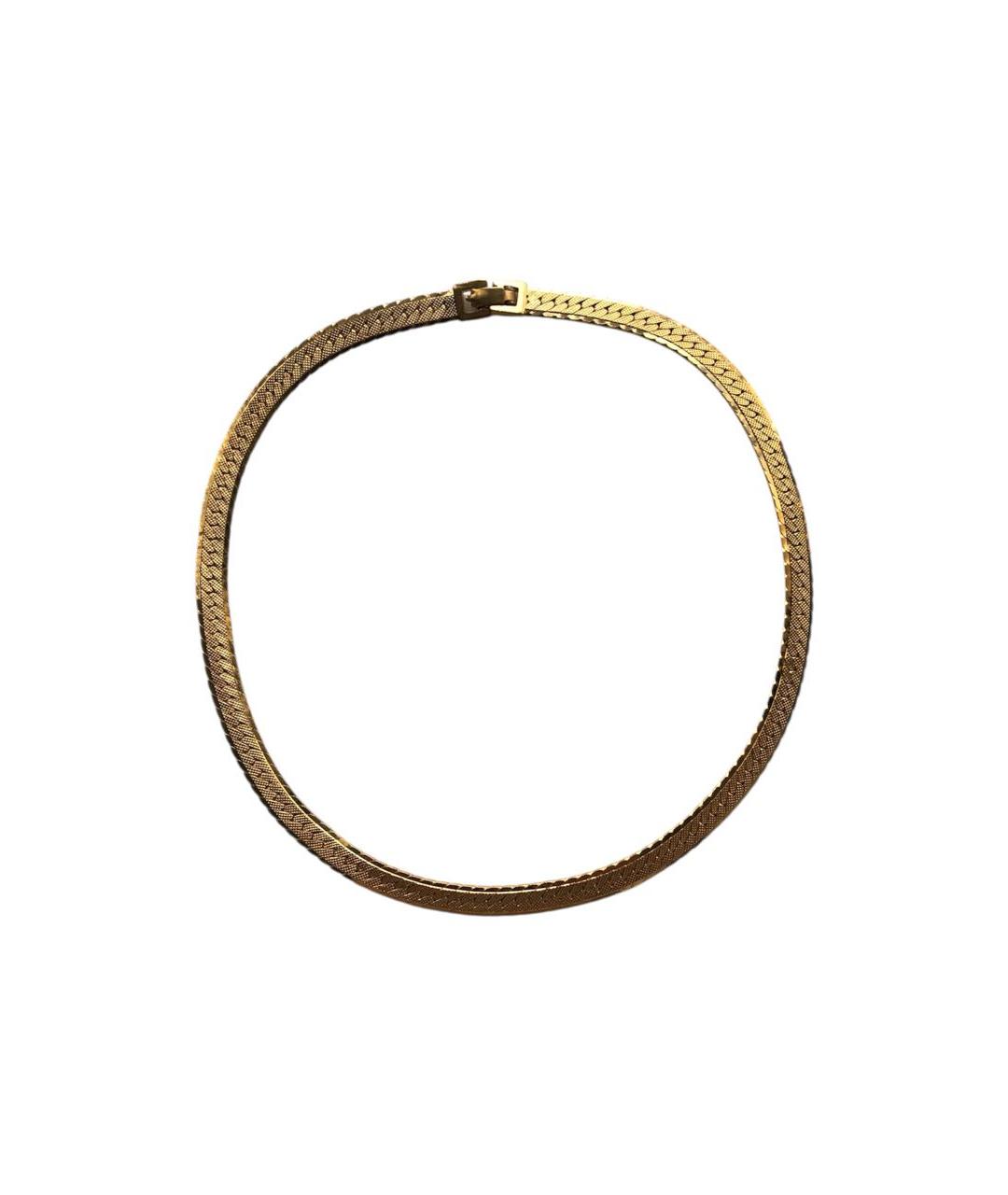MONET Золотое металлическое колье, фото 6