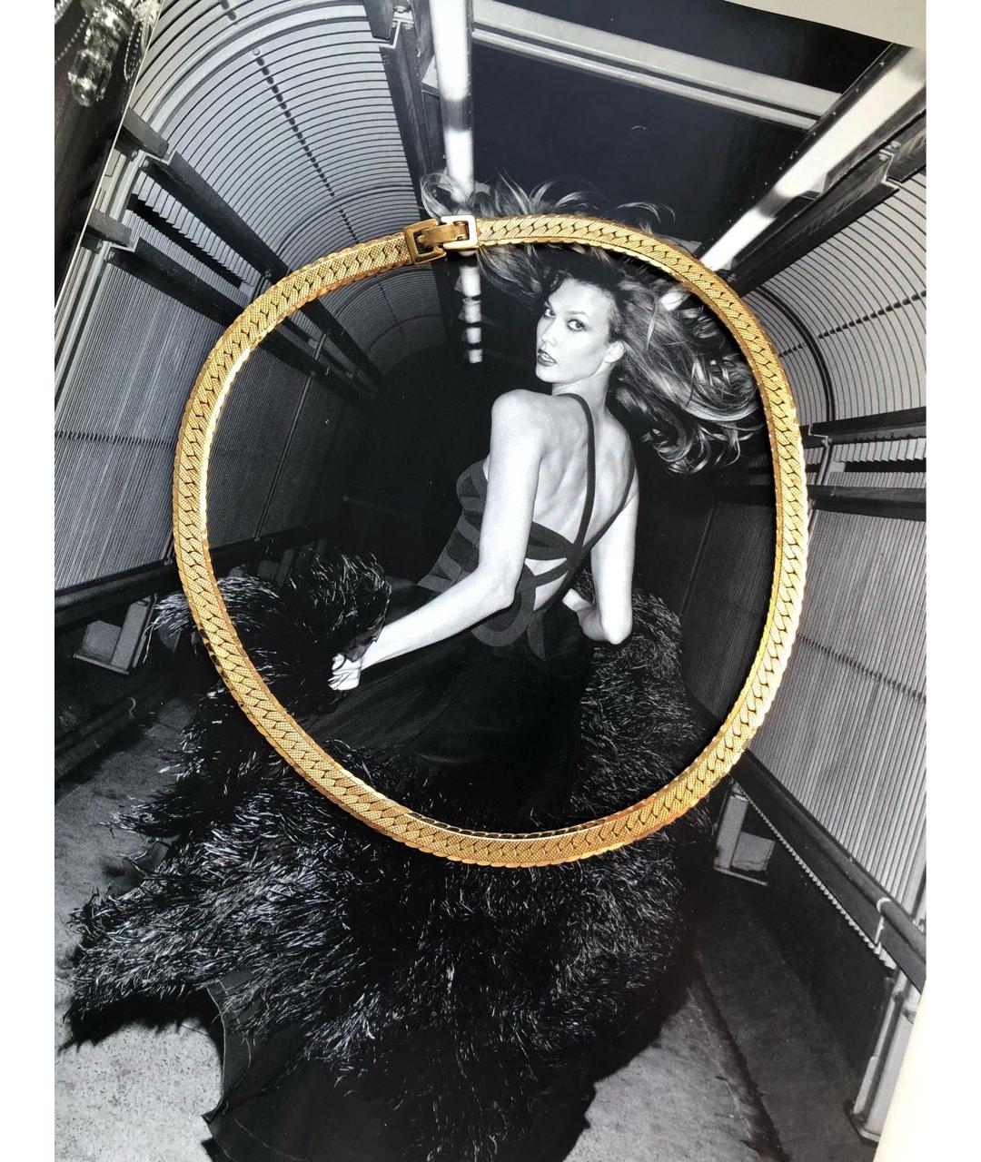 MONET Золотое металлическое колье, фото 2