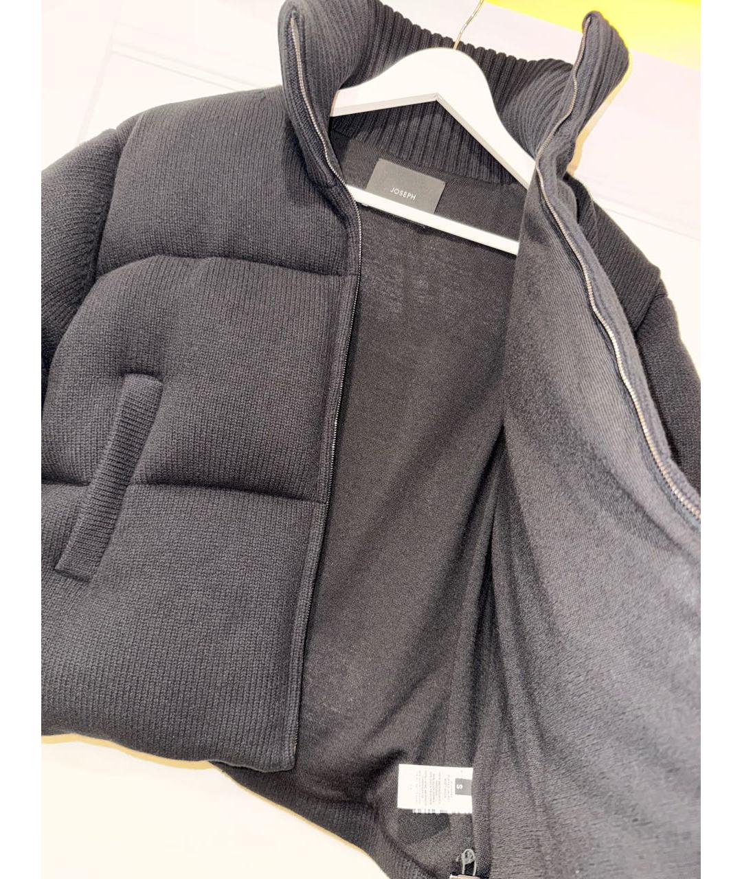 JOSEPH Черный шерстяной пуховик, фото 5