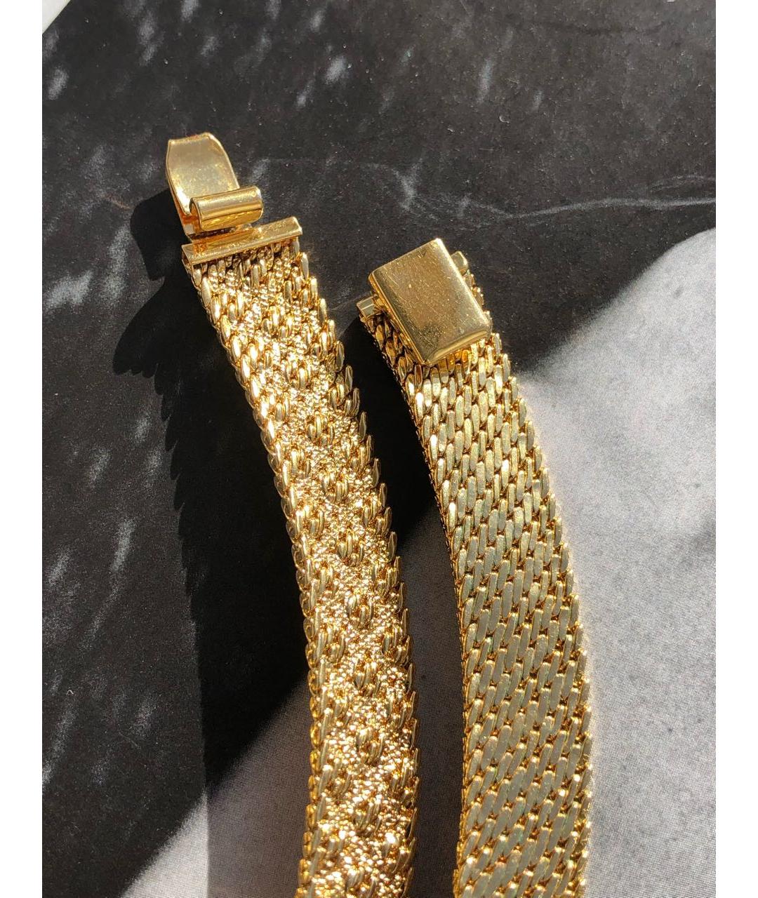 MONET Золотое металлическое колье, фото 6