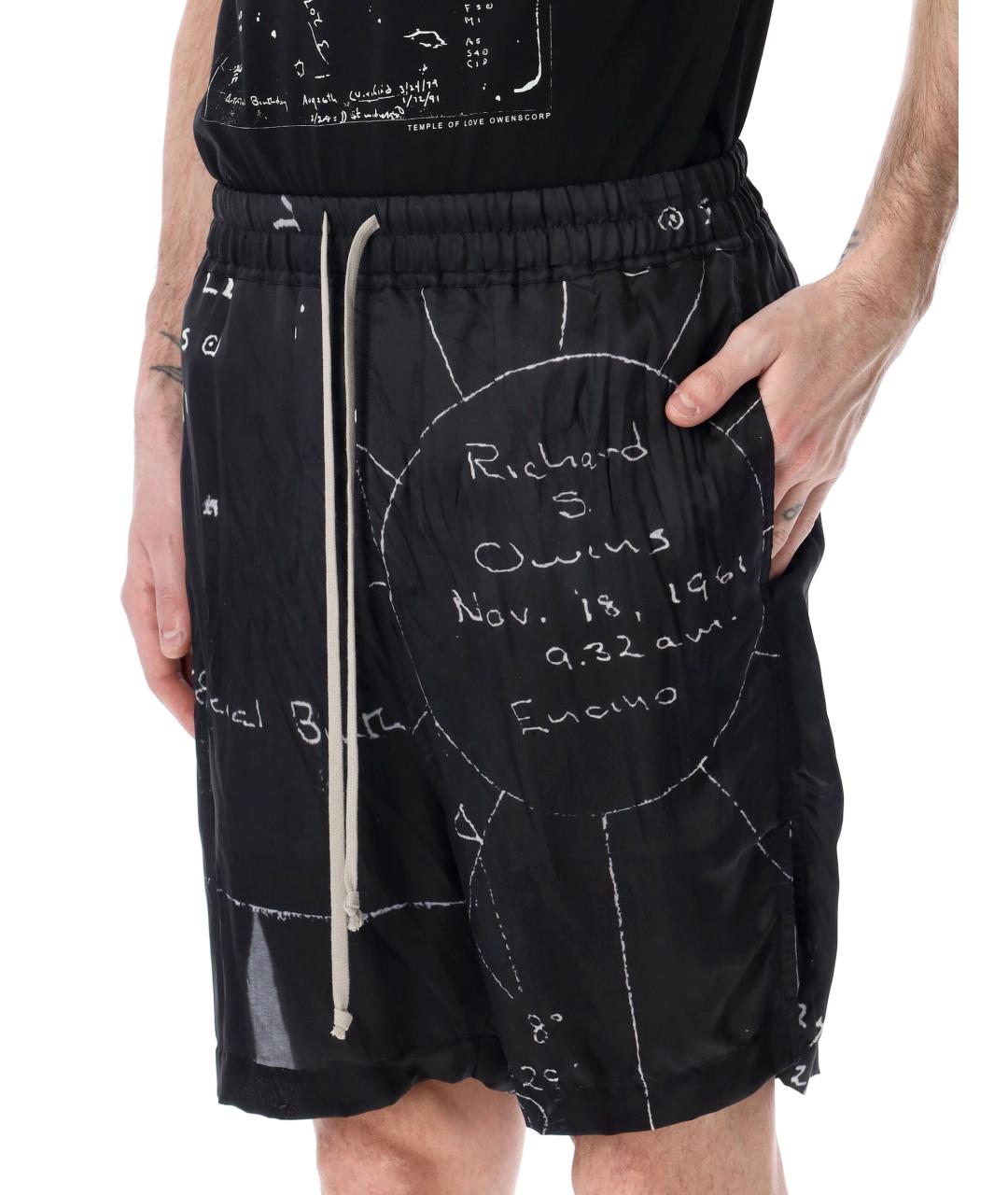 RICK OWENS Черные повседневные брюки, фото 3