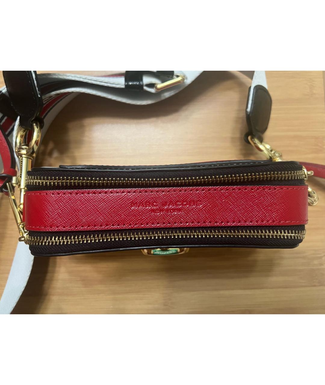 MARC JACOBS Белая кожаная сумка через плечо, фото 2