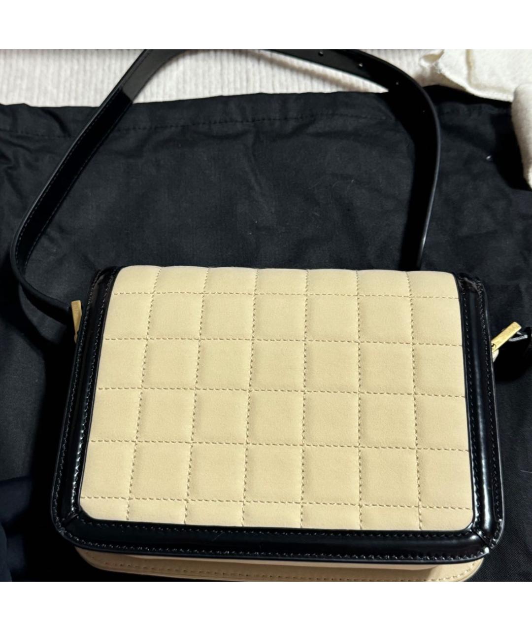 SAINT LAURENT Бежевая сумка через плечо, фото 3