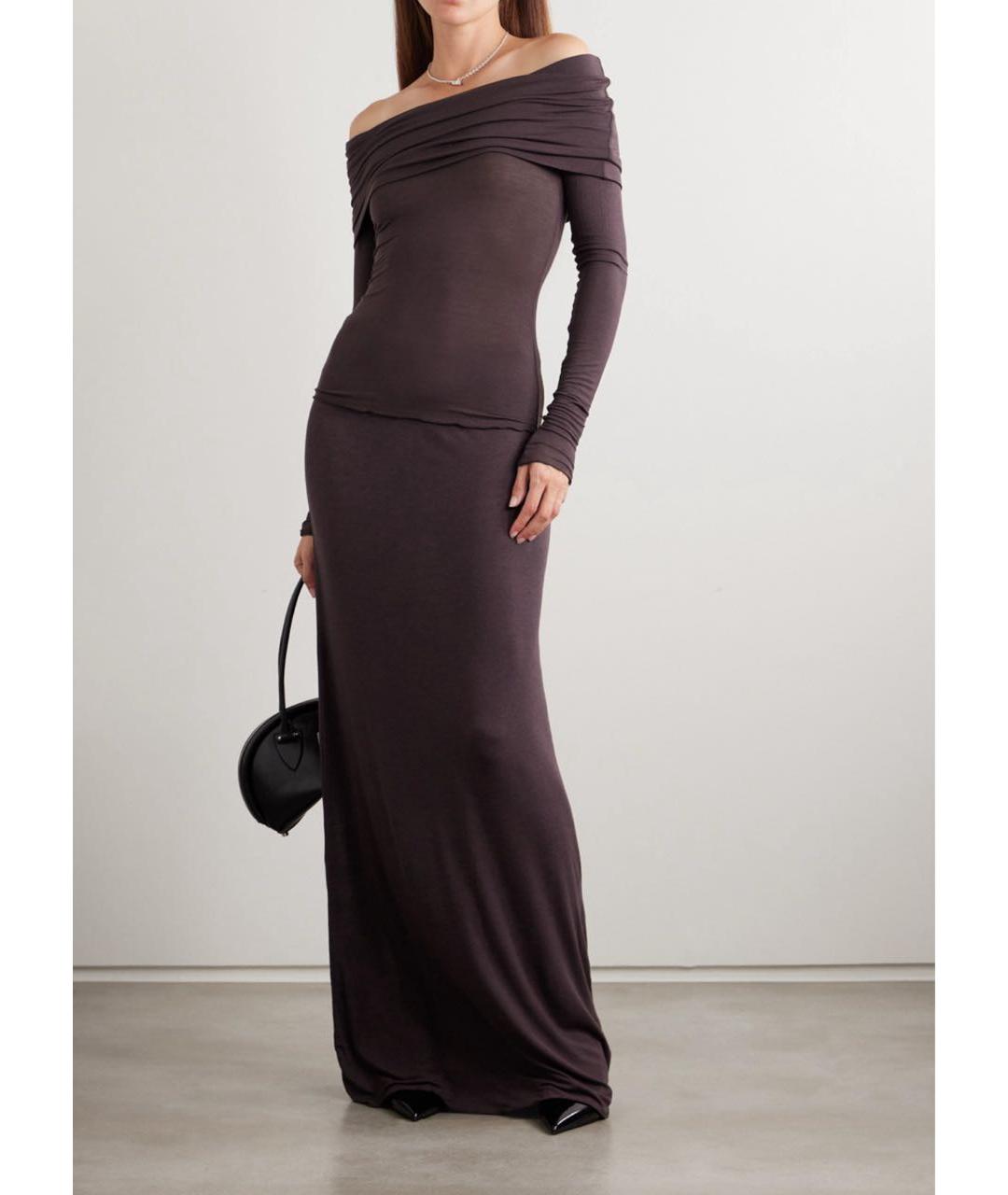 SKIMS Коричневый вискозный джемпер / свитер, фото 3