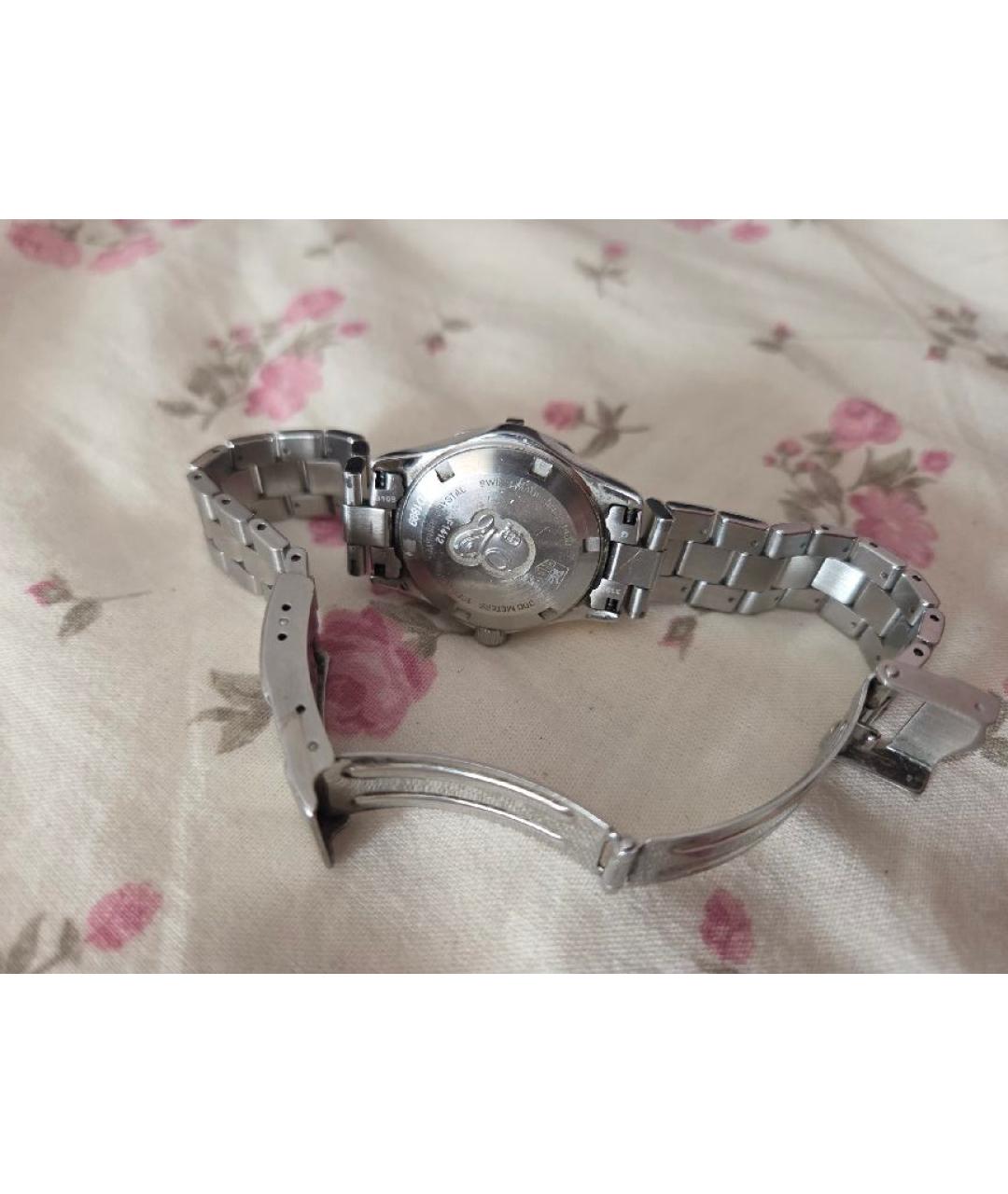 TAG HEUER Серебряные стальные часы, фото 3