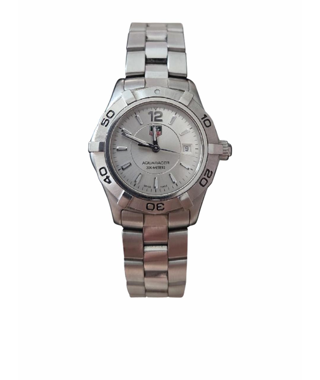 TAG HEUER Серебряные стальные часы, фото 1