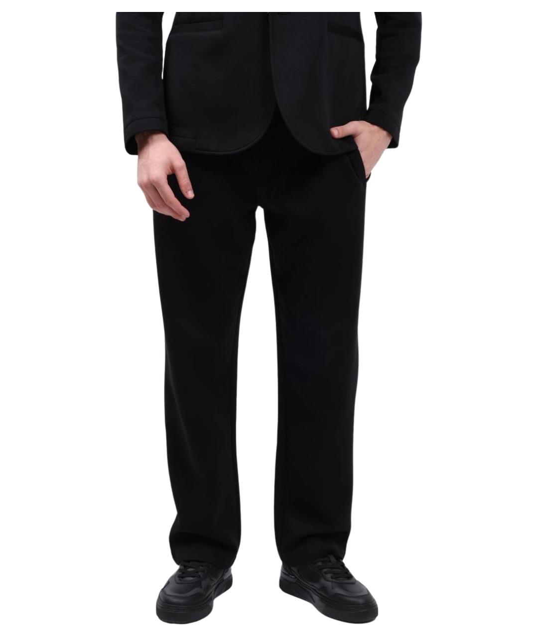 ARMANI EXCHANGE Черные повседневные брюки, фото 1