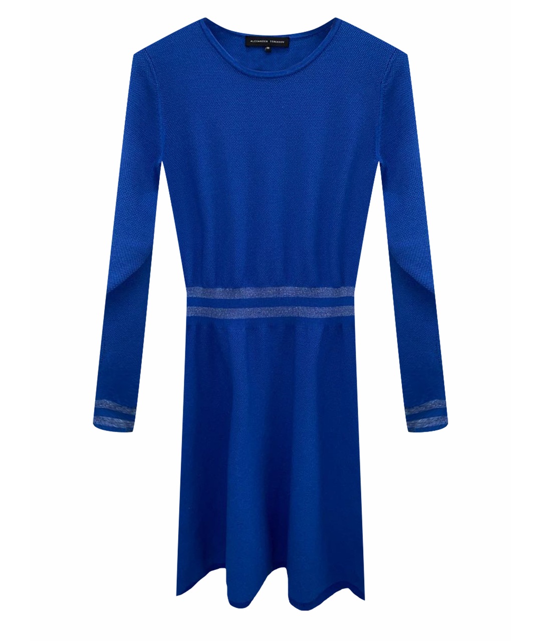 ALEXANDER TEREKHOV Синее вискозное повседневное платье, фото 1