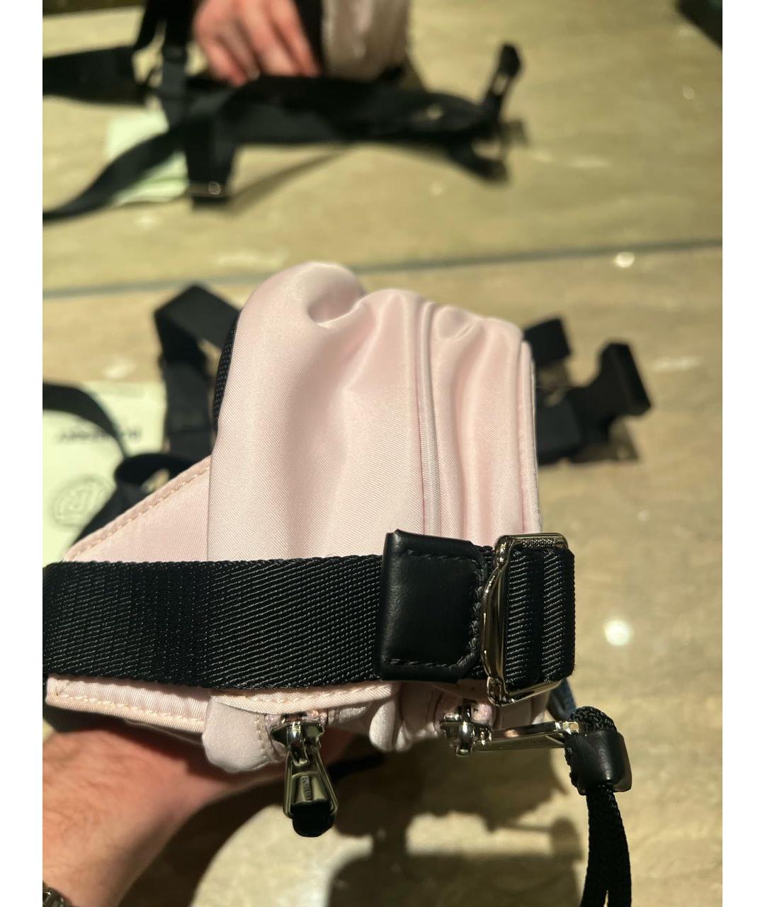 BURBERRY Розовая поясная сумка, фото 3