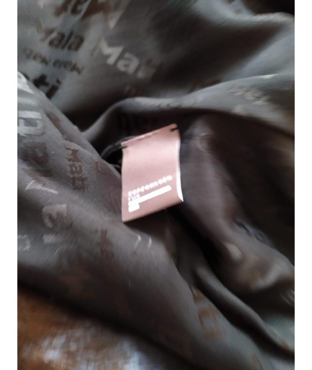 MALA MATI Коричневая меховая шуба, фото 5