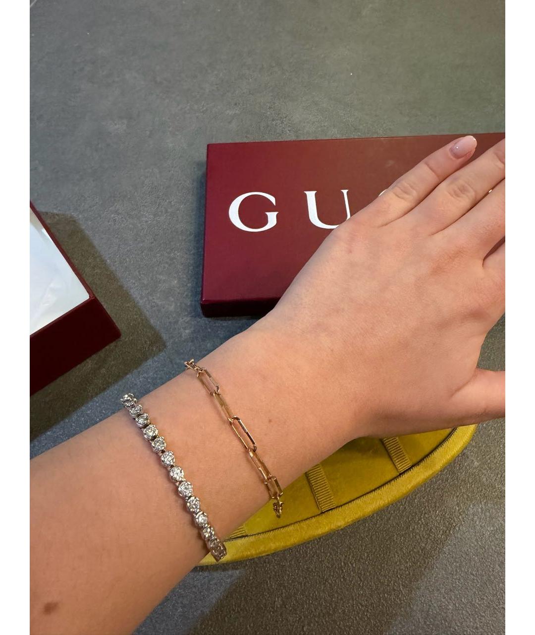 GUCCI Золотой браслет из розового золота, фото 3