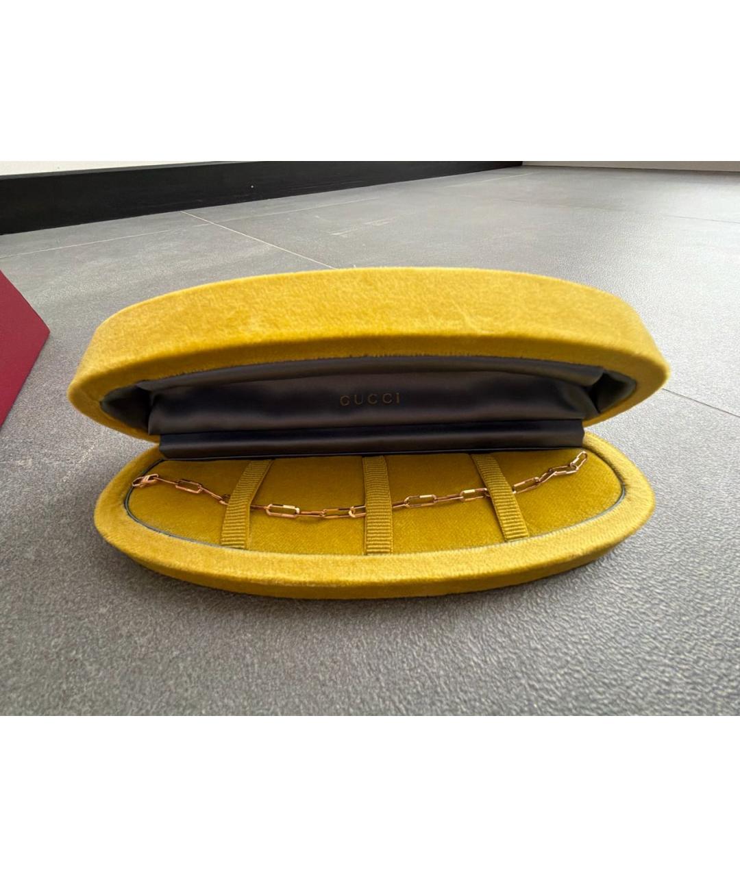 GUCCI Золотой браслет из розового золота, фото 2