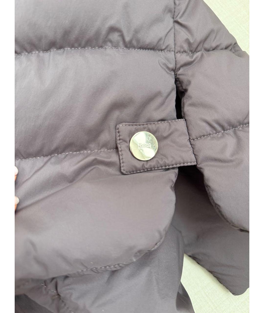 HERNO Фиолетовый пуховик, фото 5