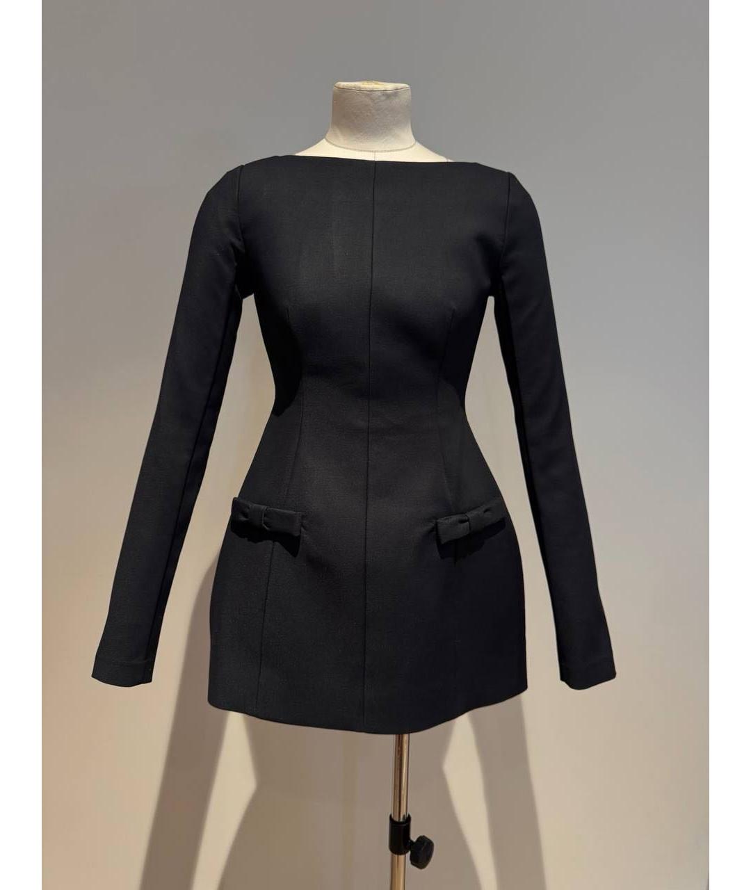 HELSA STUDIOS Черное хлопковое платье, фото 6