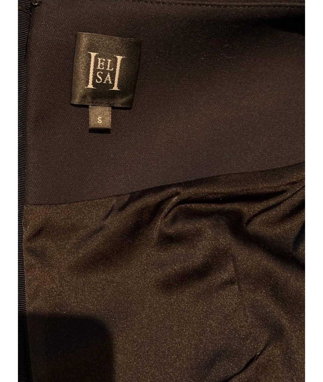 HELSA STUDIOS Черное хлопковое платье, фото 3