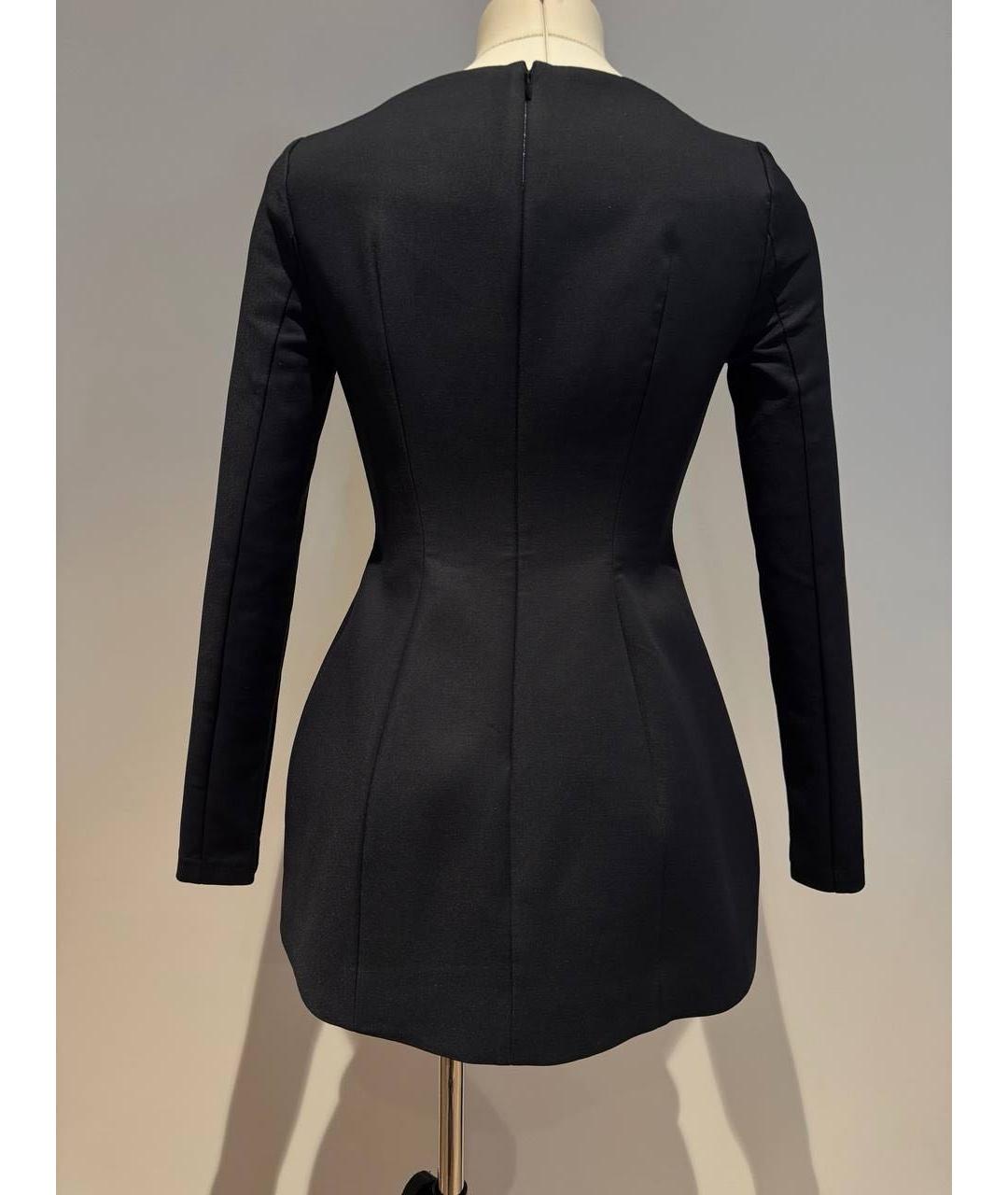 HELSA STUDIOS Черное хлопковое платье, фото 2